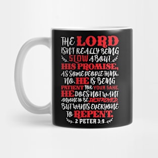 2 Peter 3:9 Mug